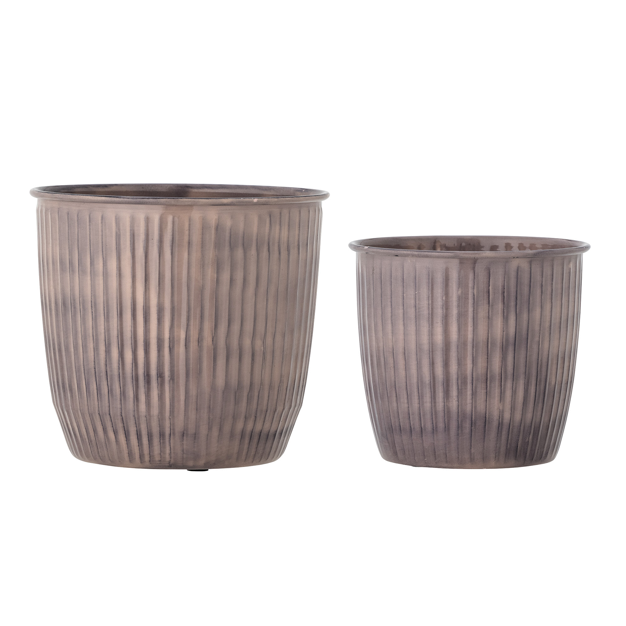 Bloomingville Bloempot Kenzie Set van 2 stuks - Roze | Bloomingville