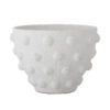 Bloomingville Bloempot Rokiya - Wit | Bloomingville