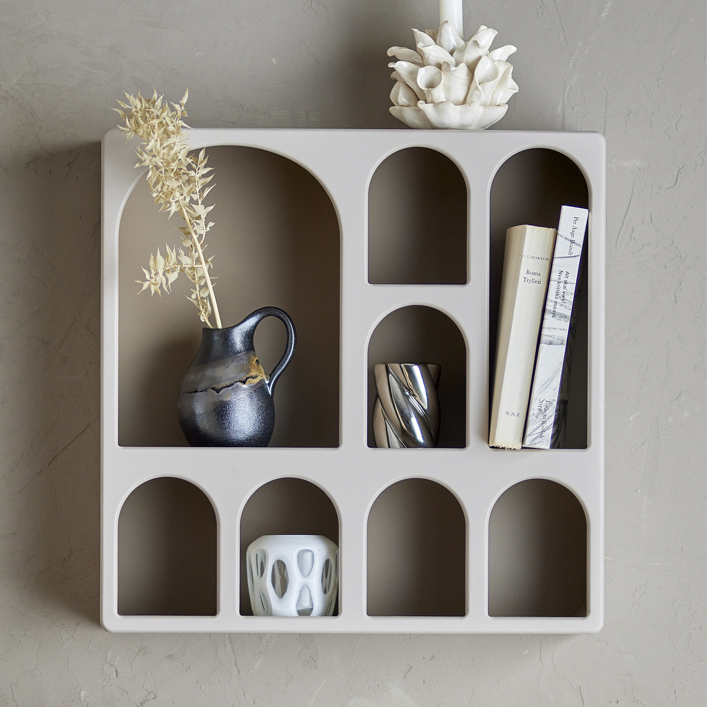 Bloomingville Boekenkast Graphia 48cm - Bruin | Bloomingville