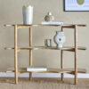 Bloomingville Boekenkast Rivoli Mangohout 110cm - Naturel | Bloomingville
