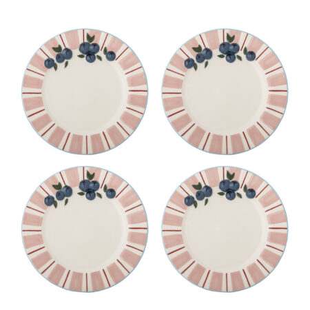 Bloomingville Bord Carry Set van 4 stuks - Roze | Bloomingville
