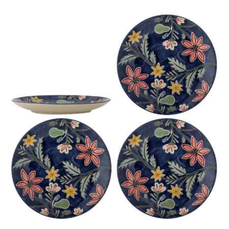 Bloomingville Bord Meredith Set van 4 stuks - Meerkleurig | Bloomingville