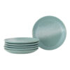 Bloomingville Bord Safie Set van 6 stuks - Groen | Bloomingville