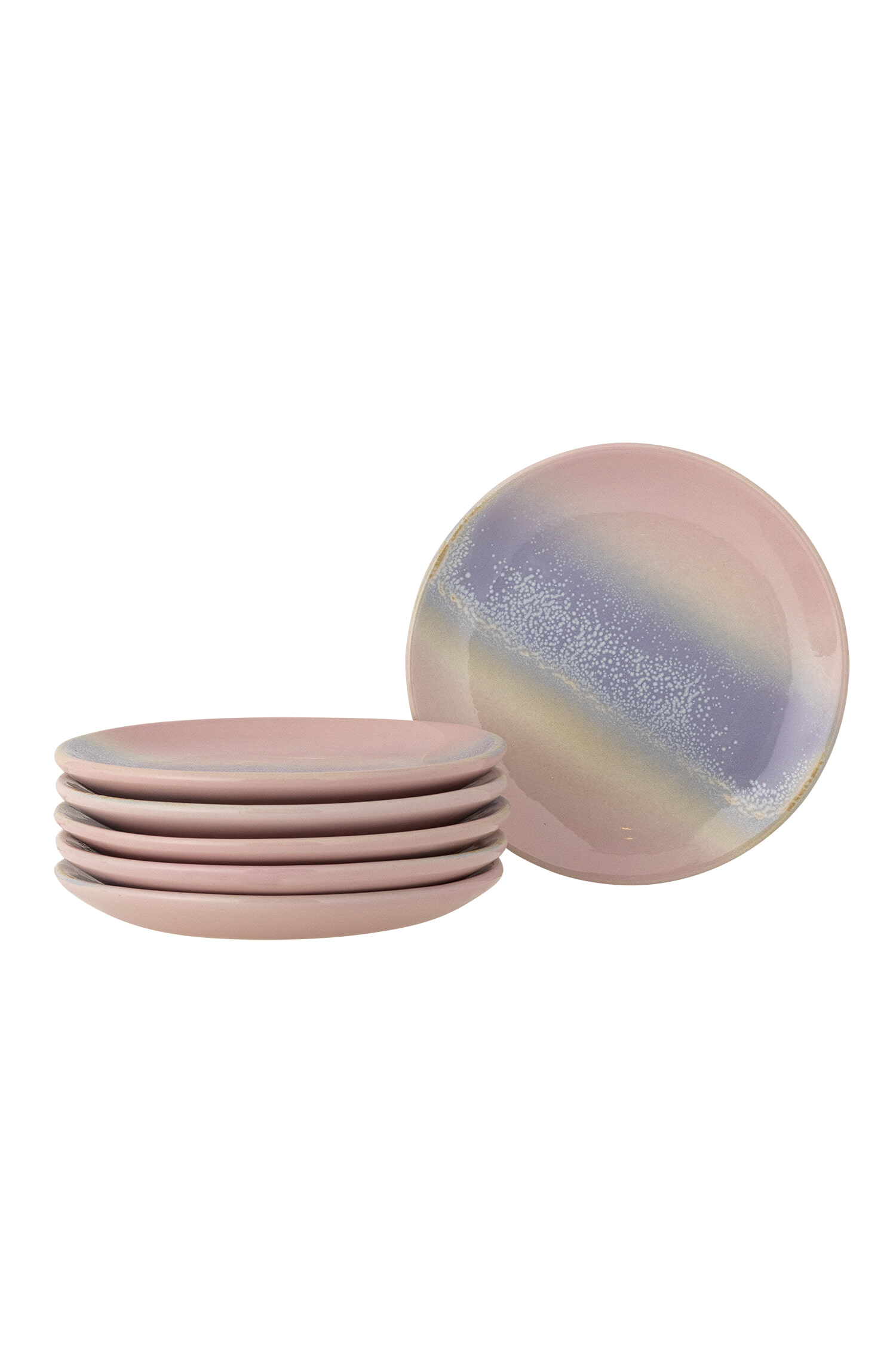 Bloomingville Bord Safie Set van 6 stuks - Roze | Bloomingville