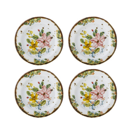 Bloomingville Bord Savina Set van 4 stuks - Meerkleurig | Bloomingville