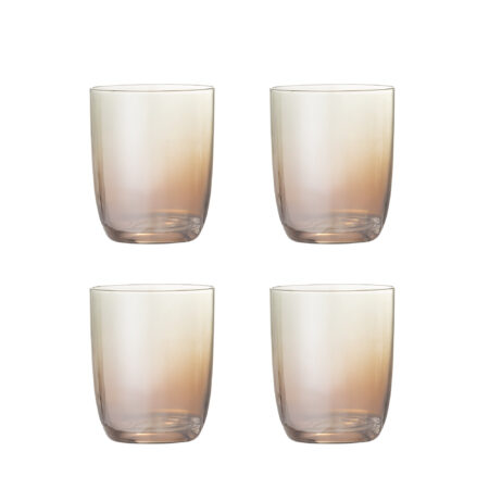 Bloomingville Drinkglas Aston Set van 4 stuks - Transparant | Bloomingville
