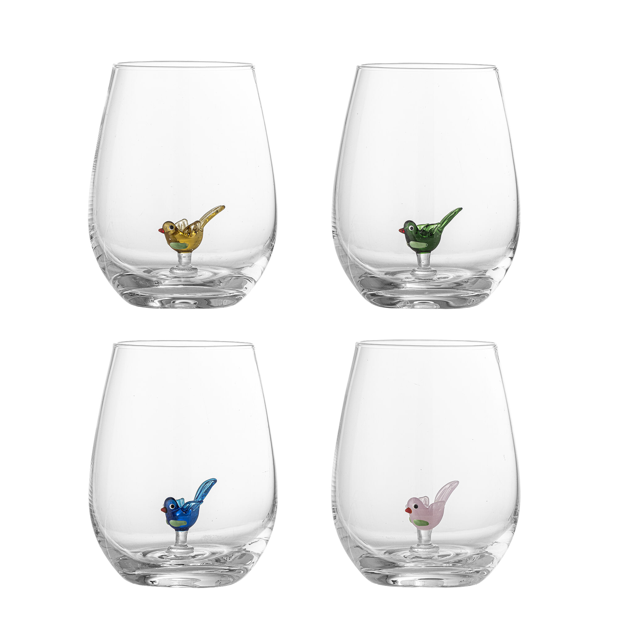 Bloomingville Drinkglas Misa Vogel