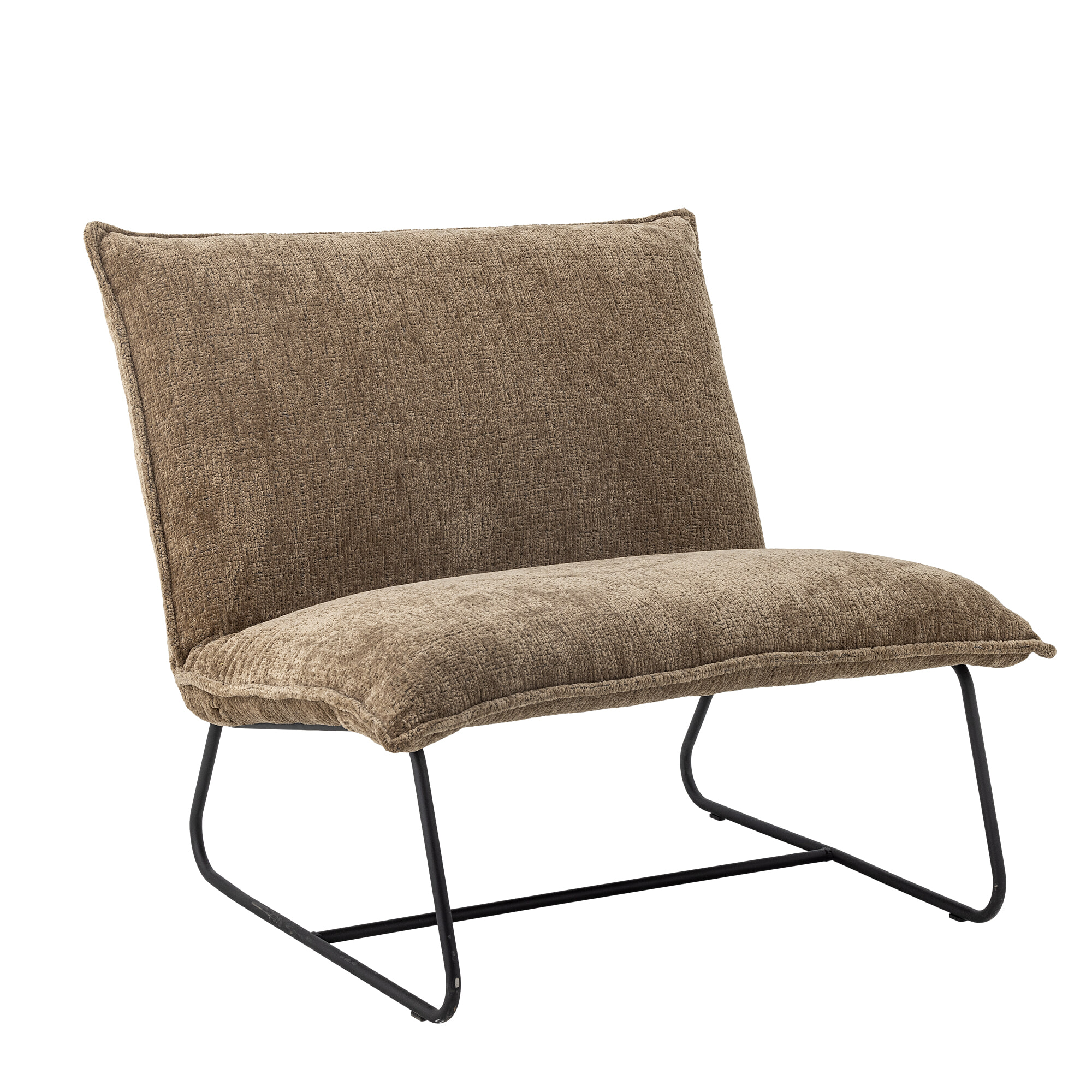 Bloomingville Fauteuil Cape Bouclé - Bruin | Bloomingville