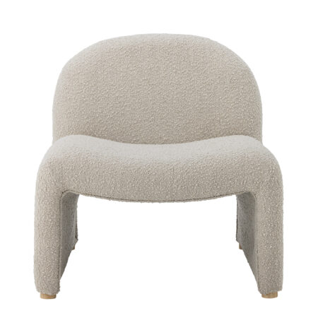 Bloomingville Fauteuil Neel Bouclé - Naturel | Bloomingville