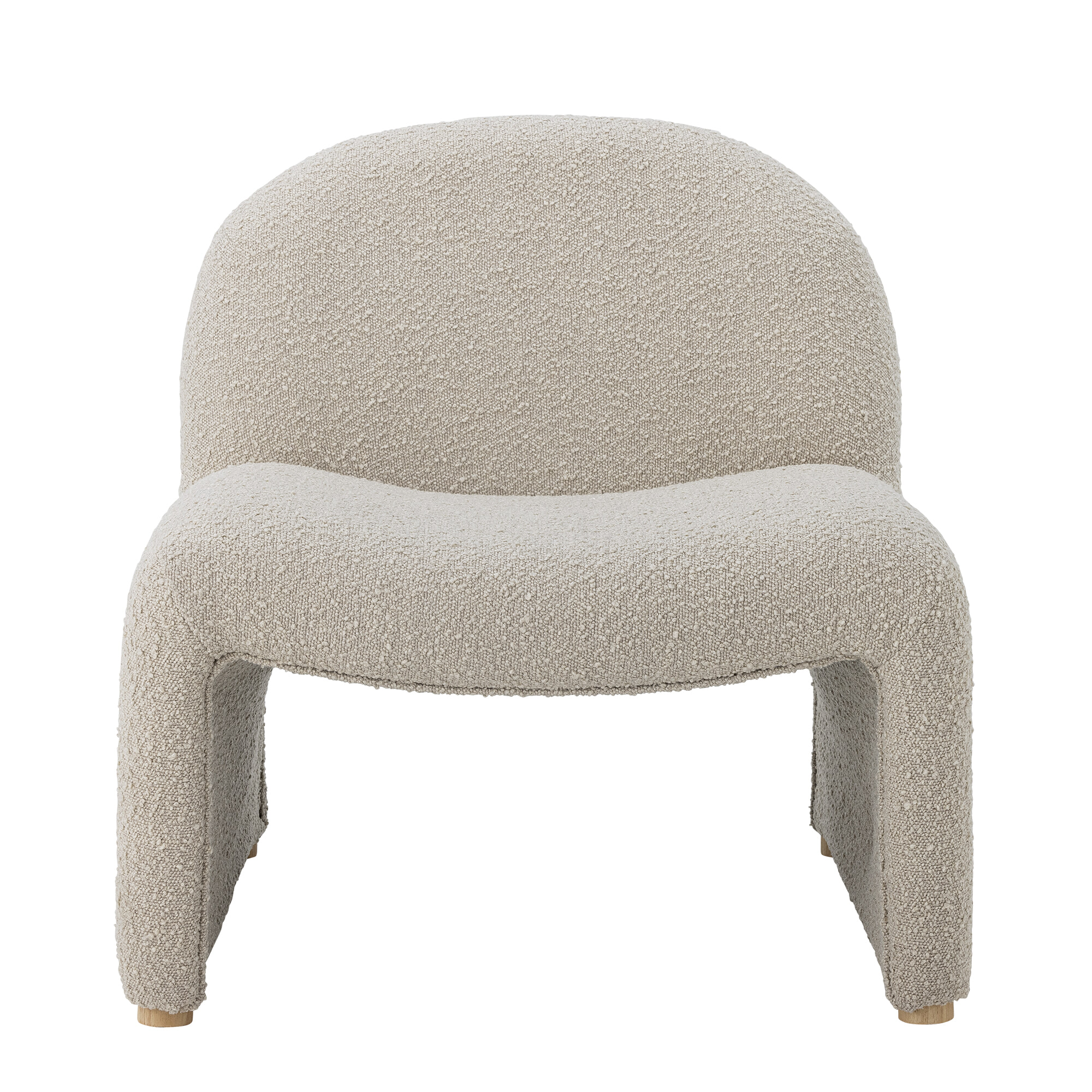 Bloomingville Fauteuil Neel Bouclé - Naturel | Bloomingville