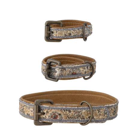 Bloomingville Hondenhalsband Imola Set van 3 stuks - Blauw | Bloomingville