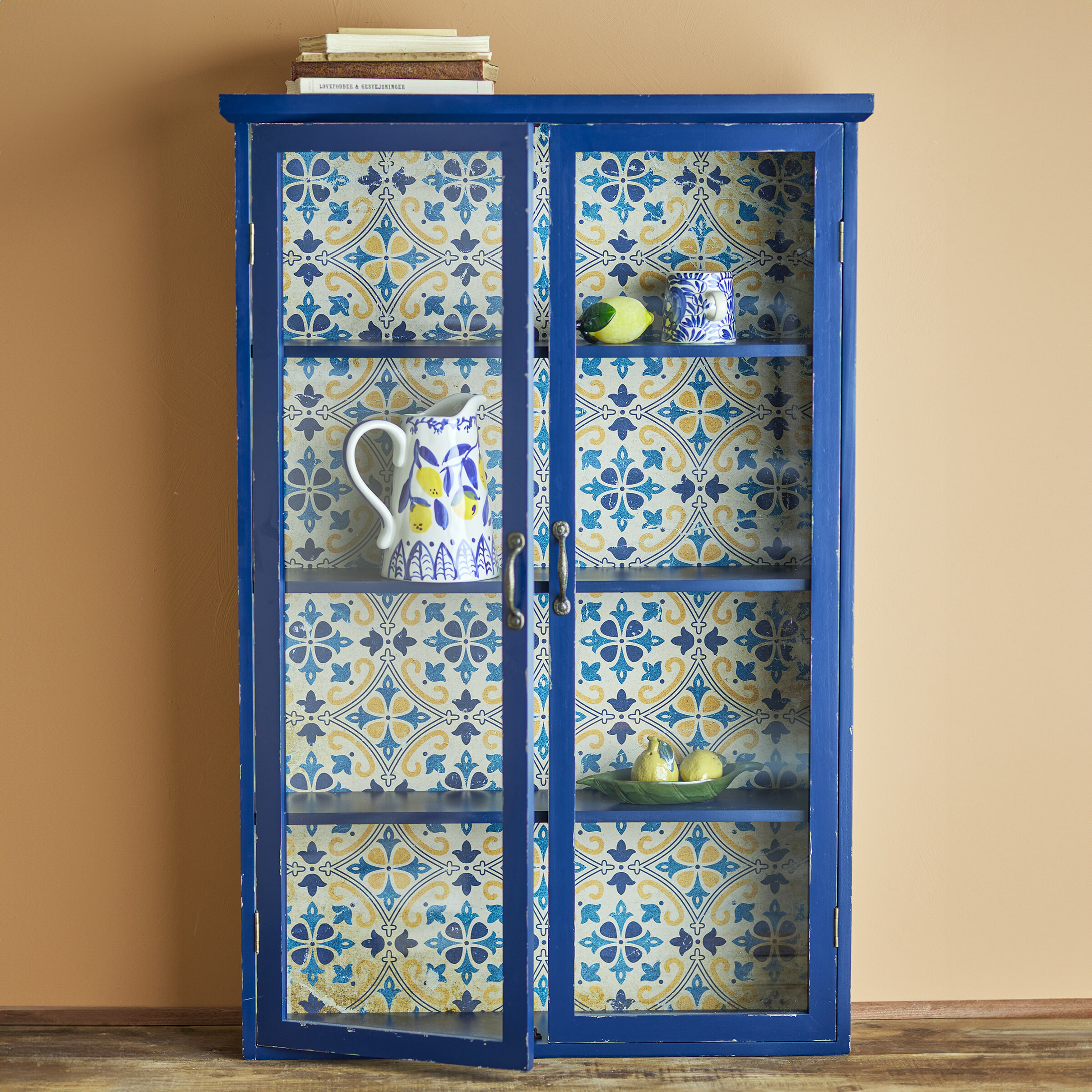 Bloomingville Kast Hazem 81cm - Blauw | Bloomingville
