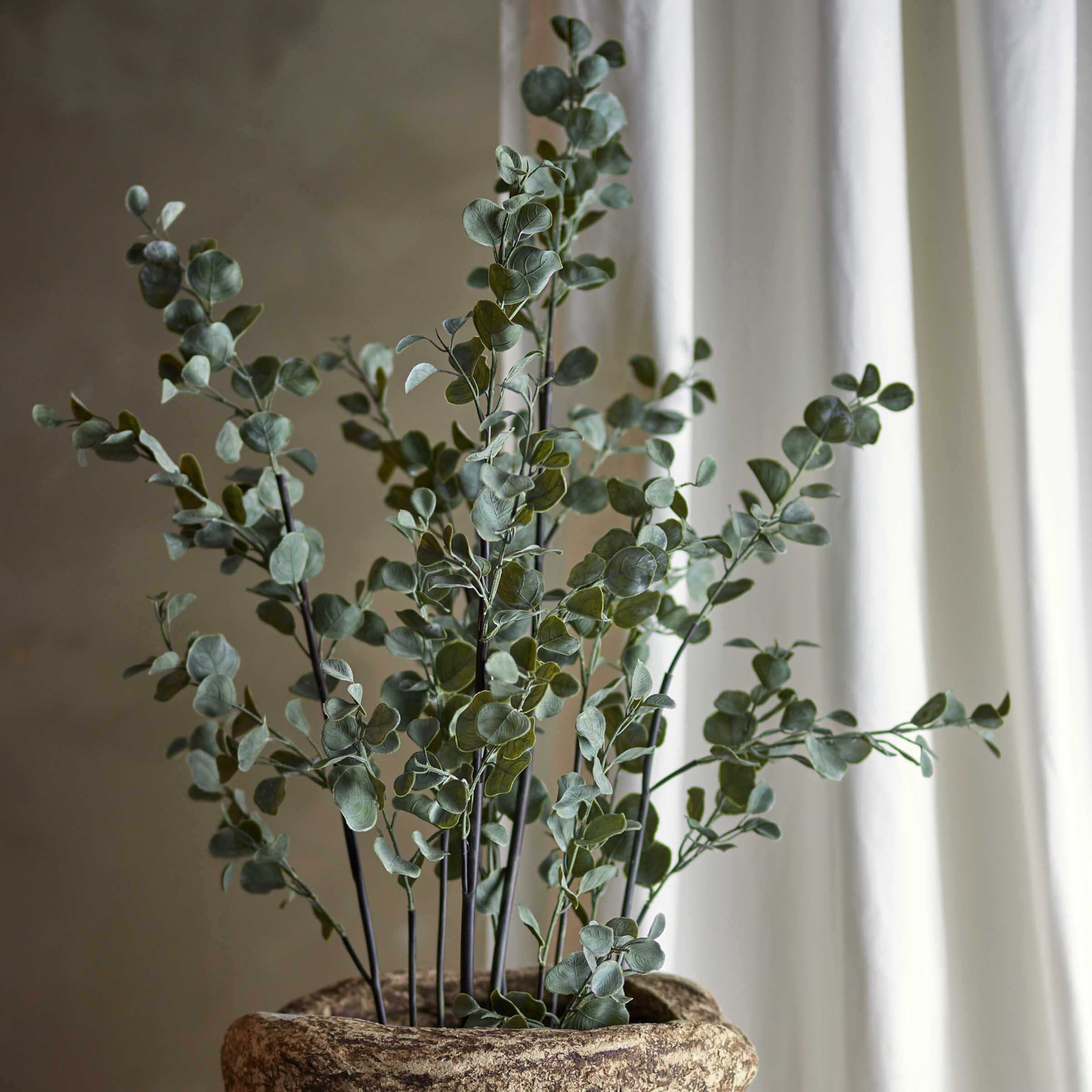 Bloomingville Kunstplant Eucalyptus 117cm hoog - Groen | Bloomingville