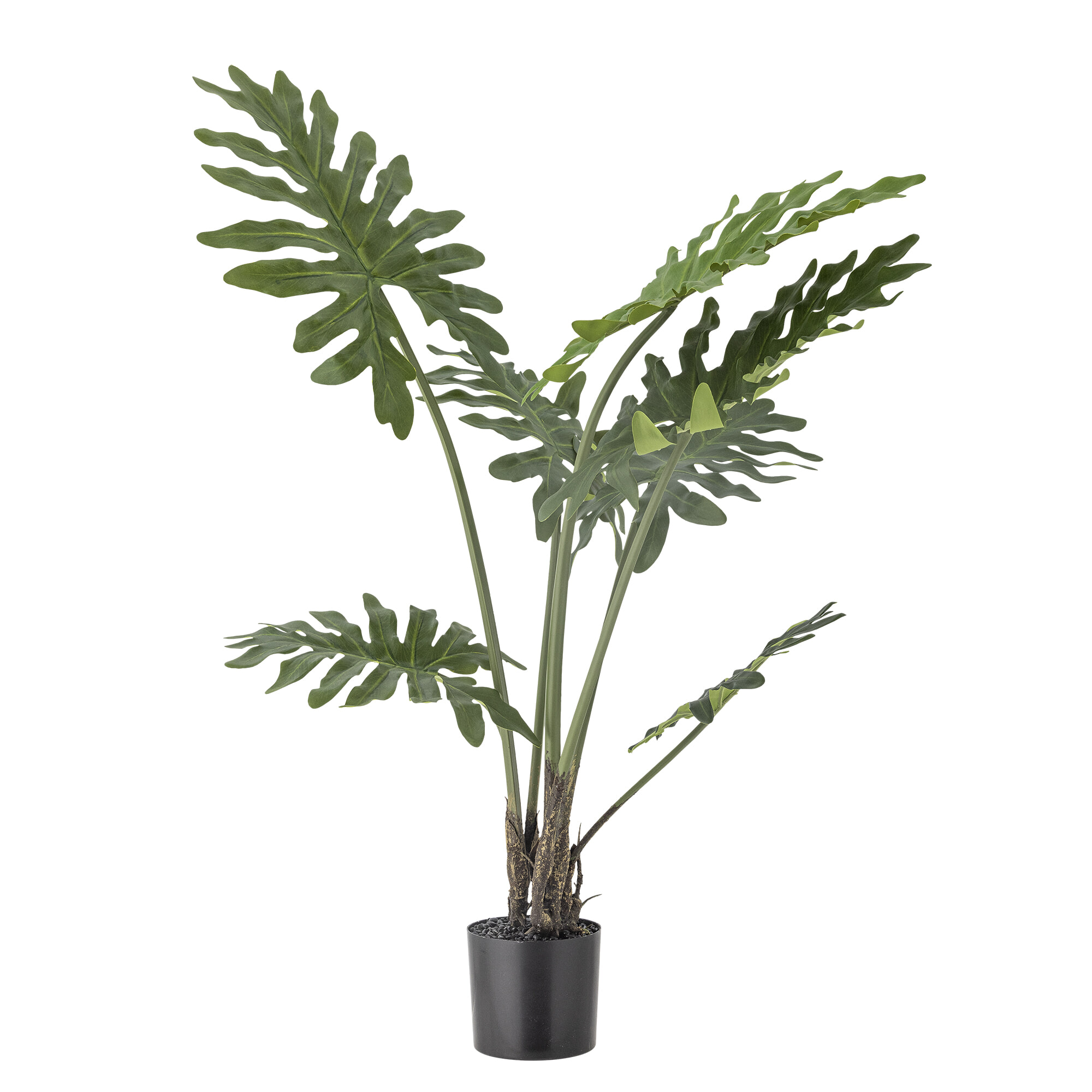 Bloomingville Kunstplant Philodendron 84cm hoog - Groen | Bloomingville