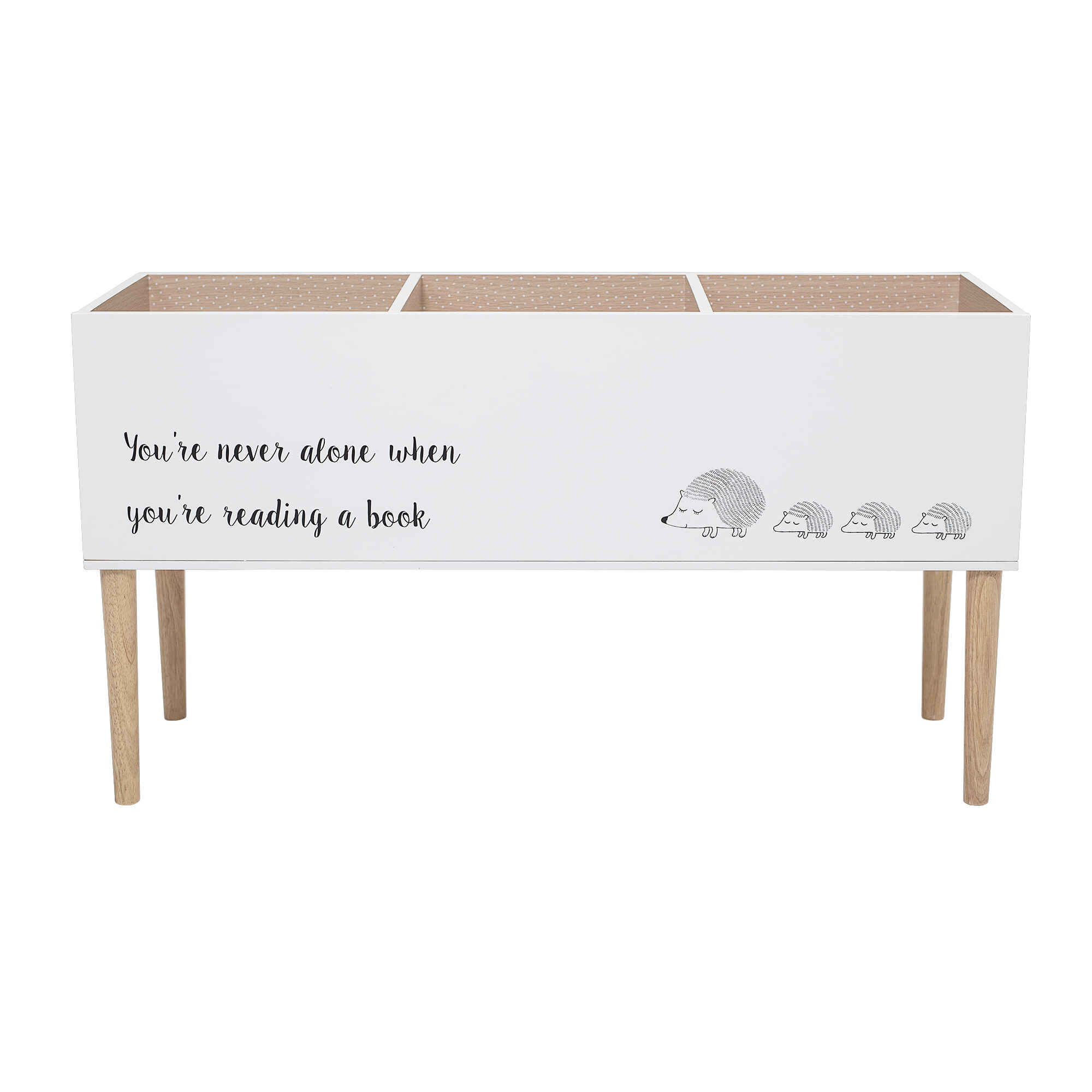 Bloomingville MINI Boekenkast Salam 90 x 30cm - Wit | Bloomingville MINI