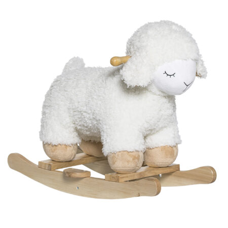 Bloomingville MINI Hobbelpaard Laasrith Schaap - Wit | Bloomingville MINI