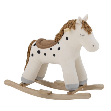 Bloomingville MINI Hobbelpaard Merlen Paard - Wit | Bloomingville MINI
