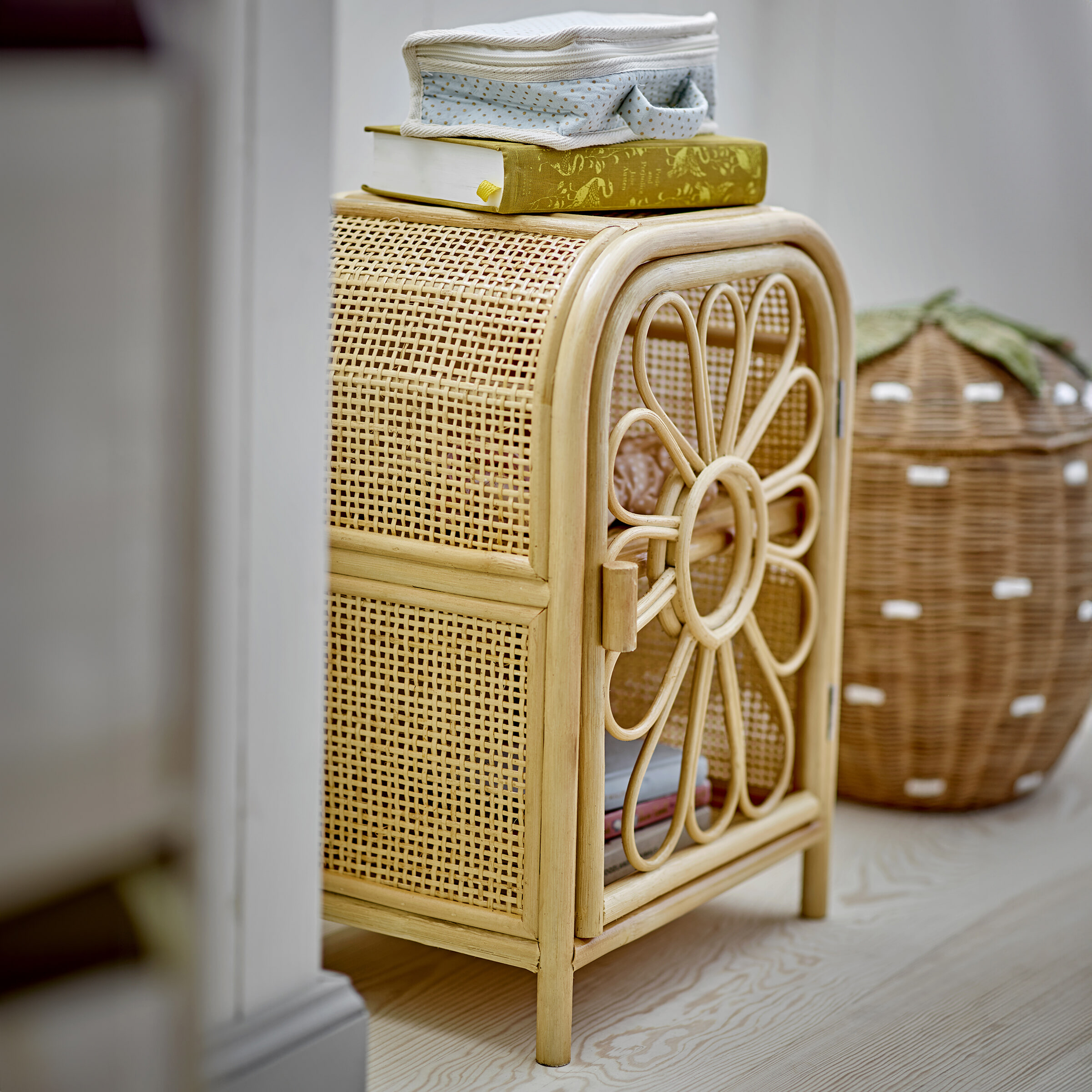 Bloomingville MINI Kast Anuke Rotan 35cm - Naturel | Bloomingville MINI