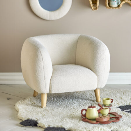 Bloomingville MINI Kinderfauteuil Cade - Wit | Bloomingville MINI