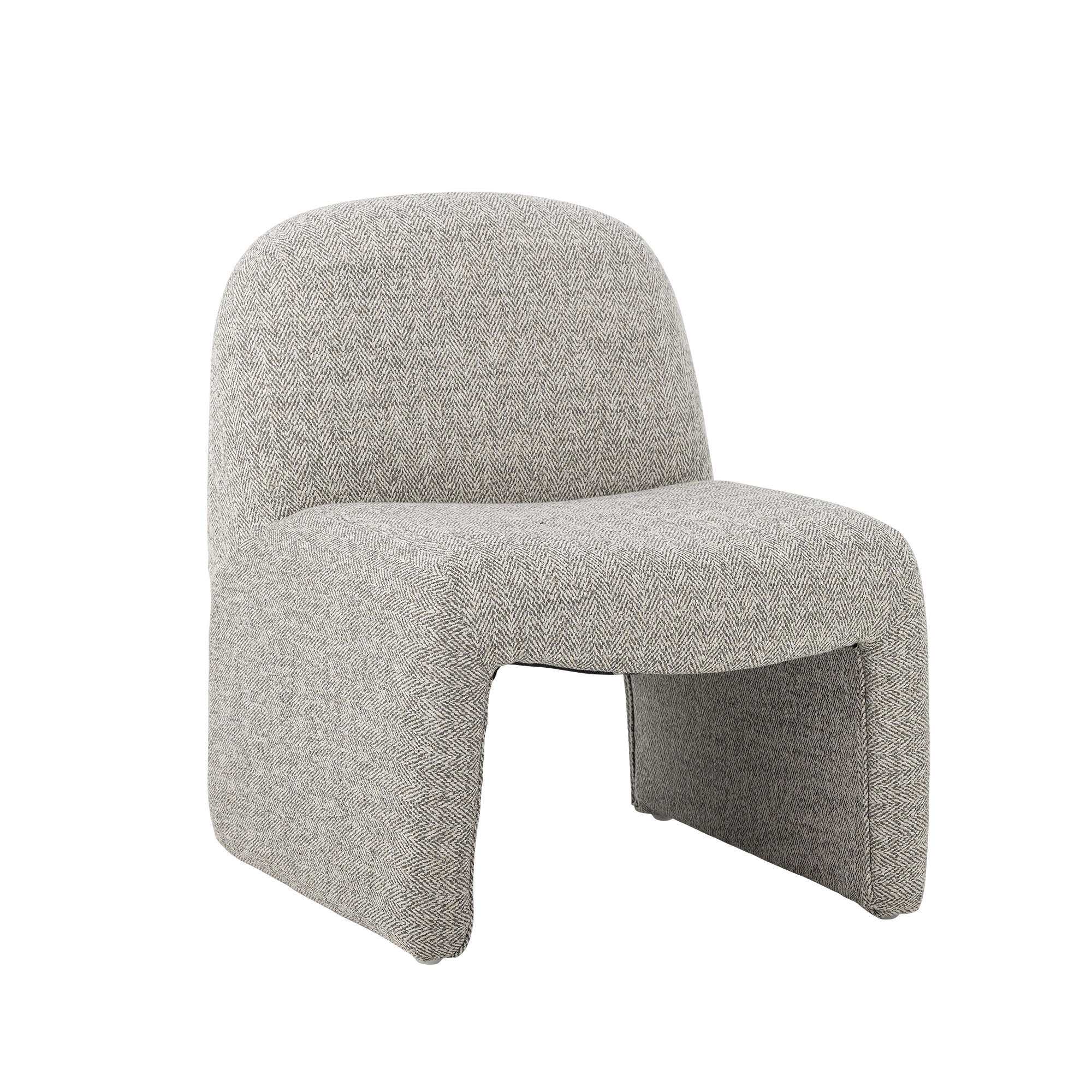 Bloomingville MINI Kinderfauteuil Neel Bouclé - Grijs | Bloomingville MINI