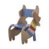Bloomingville MINI Kinderstoel Charlie Hond - Meerkleurig | Bloomingville MINI
