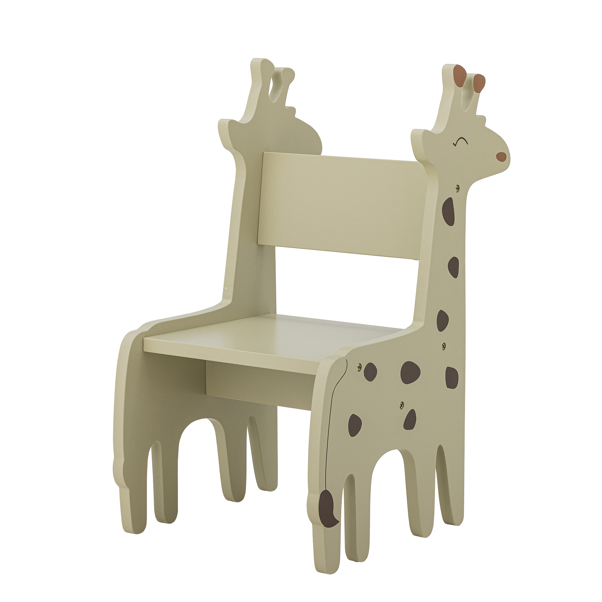 Bloomingville MINI Kinderstoel Ibber Giraf - Meerkleurig | Bloomingville MINI