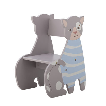 Bloomingville MINI Kinderstoel Mille Kat - Grijs | Bloomingville MINI