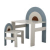 Bloomingville MINI Kindertafel Kiki Met stoel - Meerkleurig | Bloomingville MINI