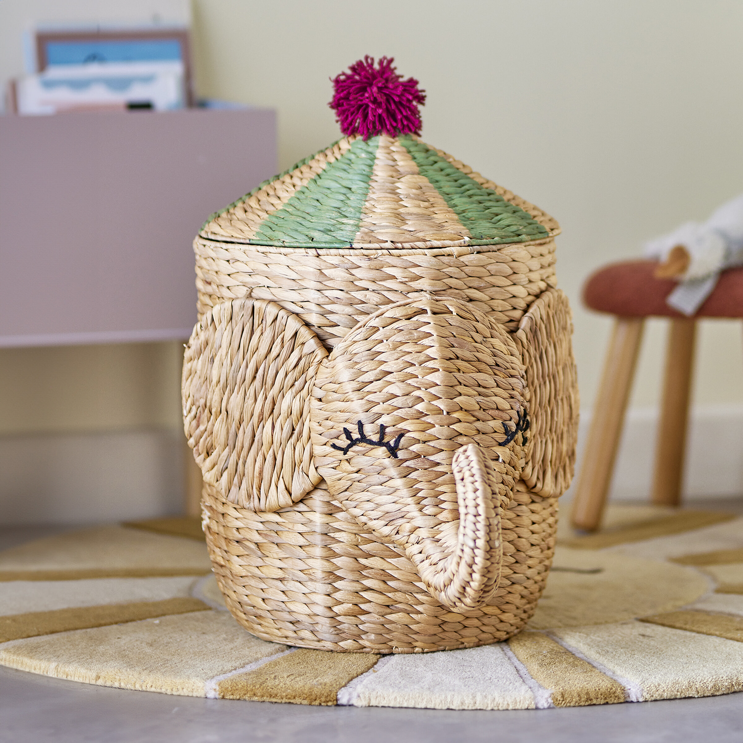 Bloomingville MINI Mand Bobo Olifant