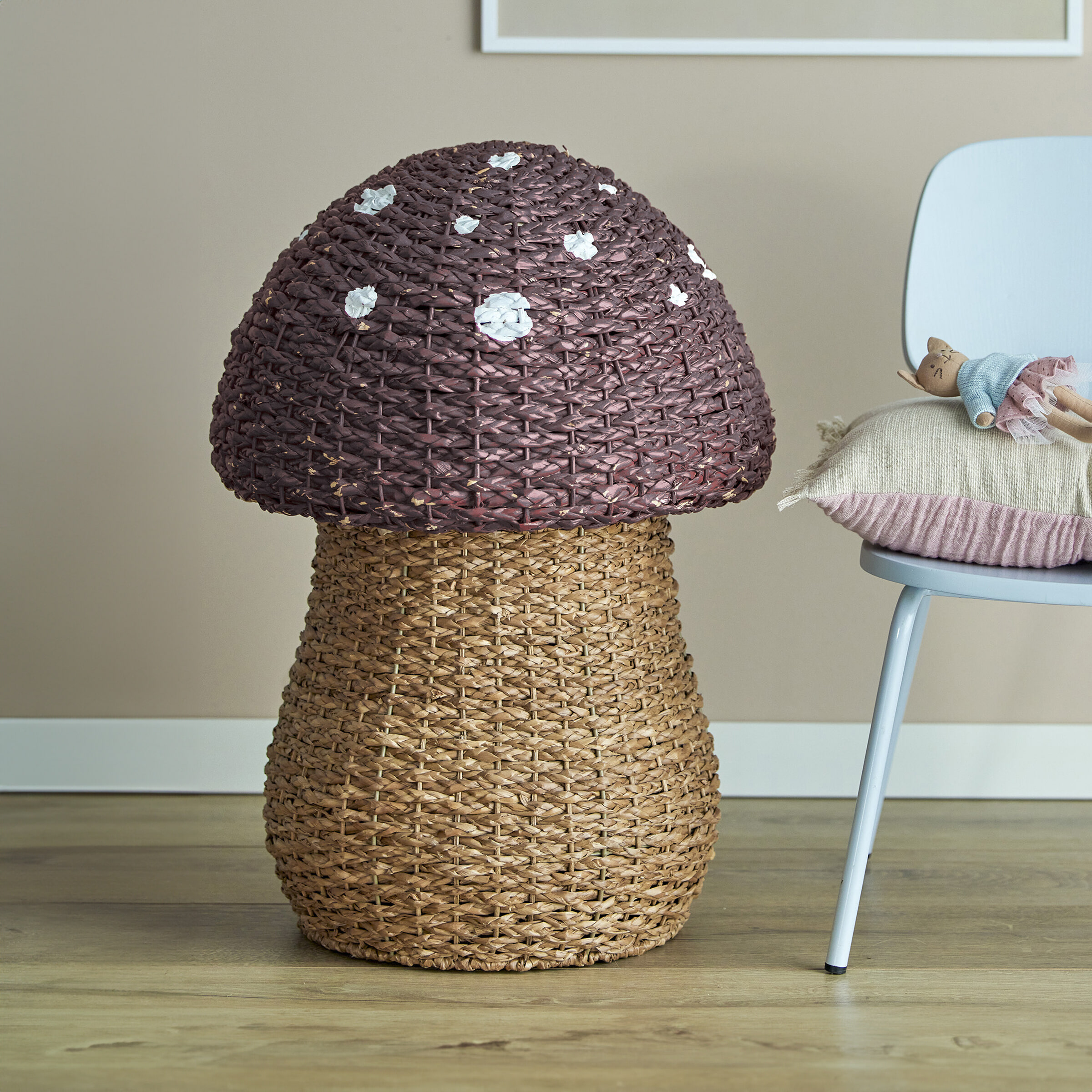 Bloomingville MINI Mand Corintha Paddenstoel