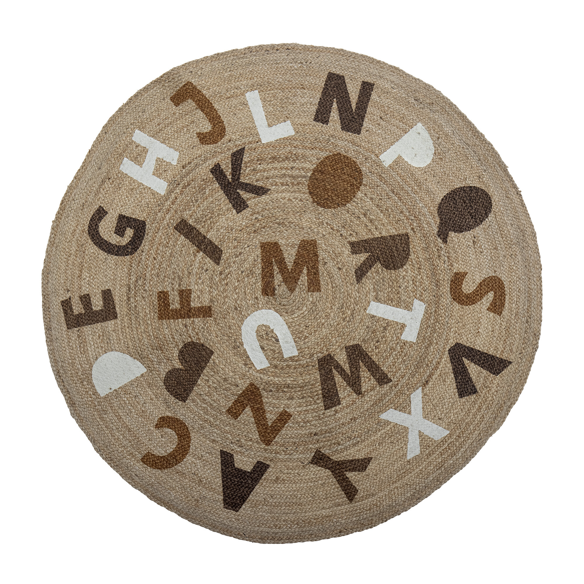 Bloomingville MINI Rond Vloerkleed Dinne Jute