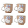 Bloomingville Mok Missy Set van 4 stuks - Meerkleurig | Bloomingville