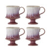 Bloomingville Mok Odile Set van 4 stuks - Roze | Bloomingville