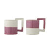 Bloomingville Mok Ranya Set van 2 stuks - Meerkleurig | Bloomingville