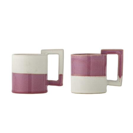 Bloomingville Mok Ranya Set van 2 stuks - Meerkleurig | Bloomingville