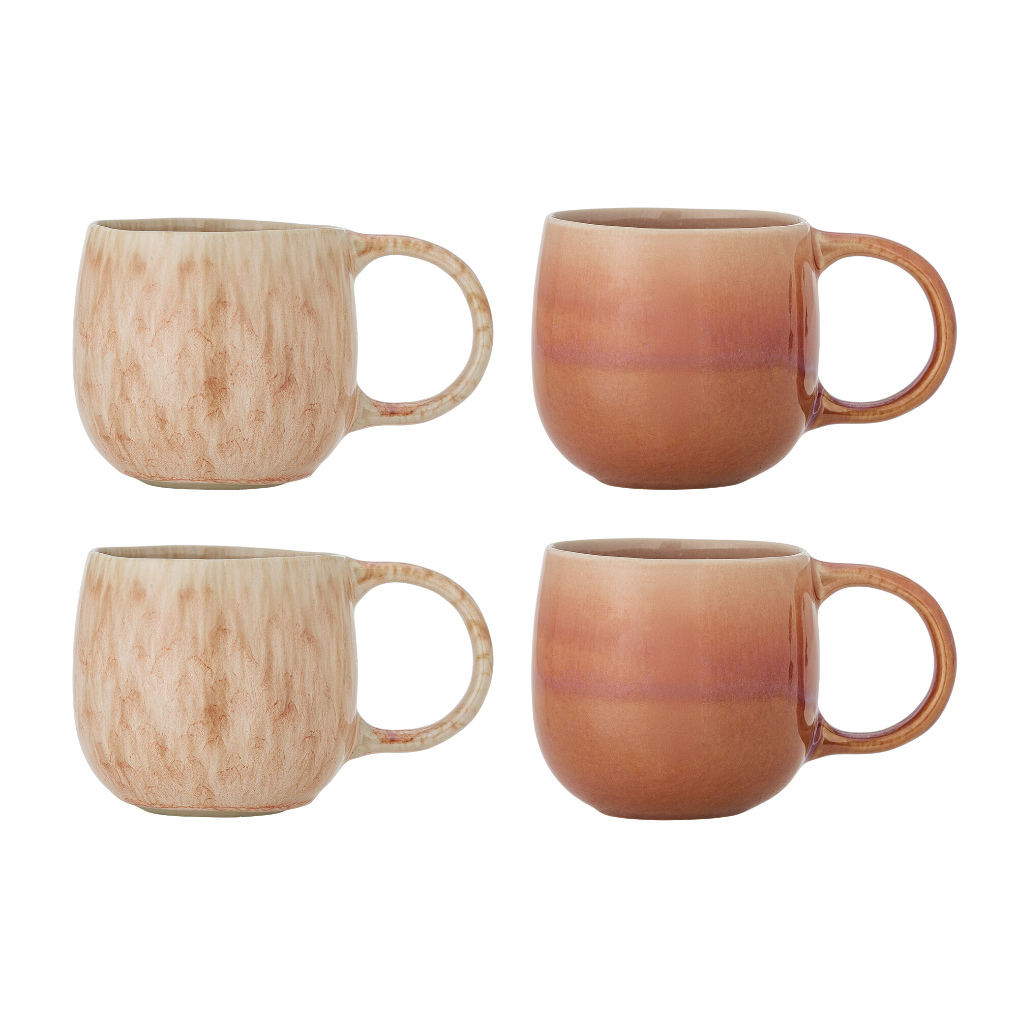 Bloomingville Mok Roselyn Set van 4 stuks - Roze | Bloomingville