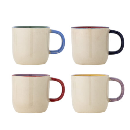 Bloomingville Mok Vista Set van 4 stuks - Meerkleurig | Bloomingville