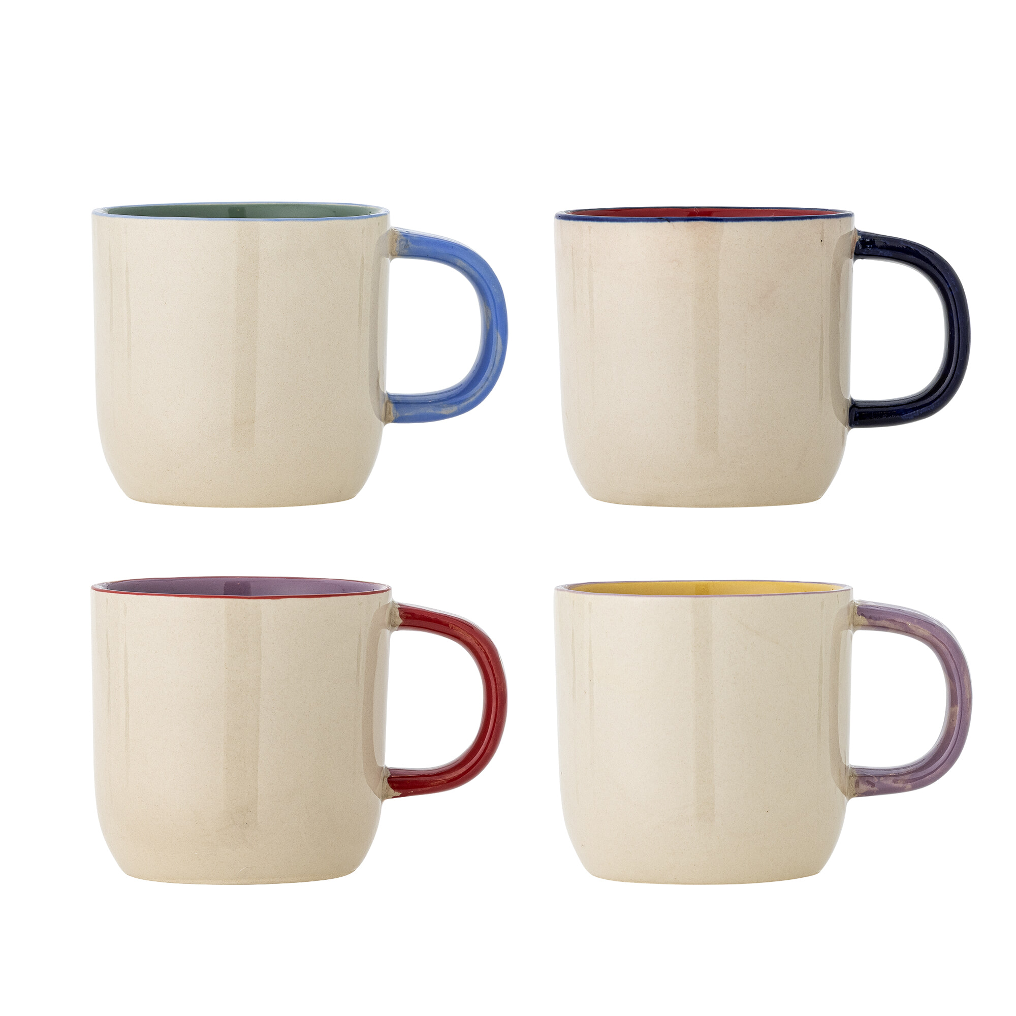 Bloomingville Mok Vista Set van 4 stuks - Meerkleurig | Bloomingville