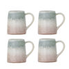 Bloomingville Mok Winnie Set van 4 stuks - Groen/Roze | Bloomingville