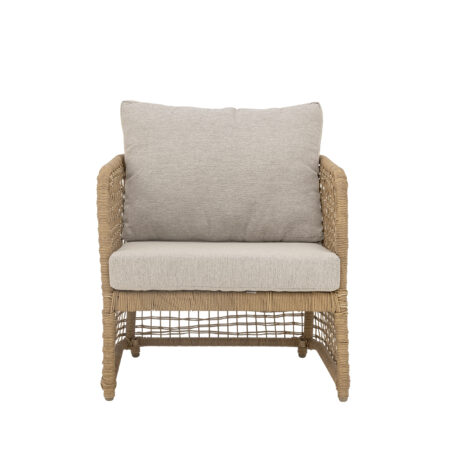 Bloomingville Outdoor Fauteuil Penzano Rotan - Naturel | Bloomingville