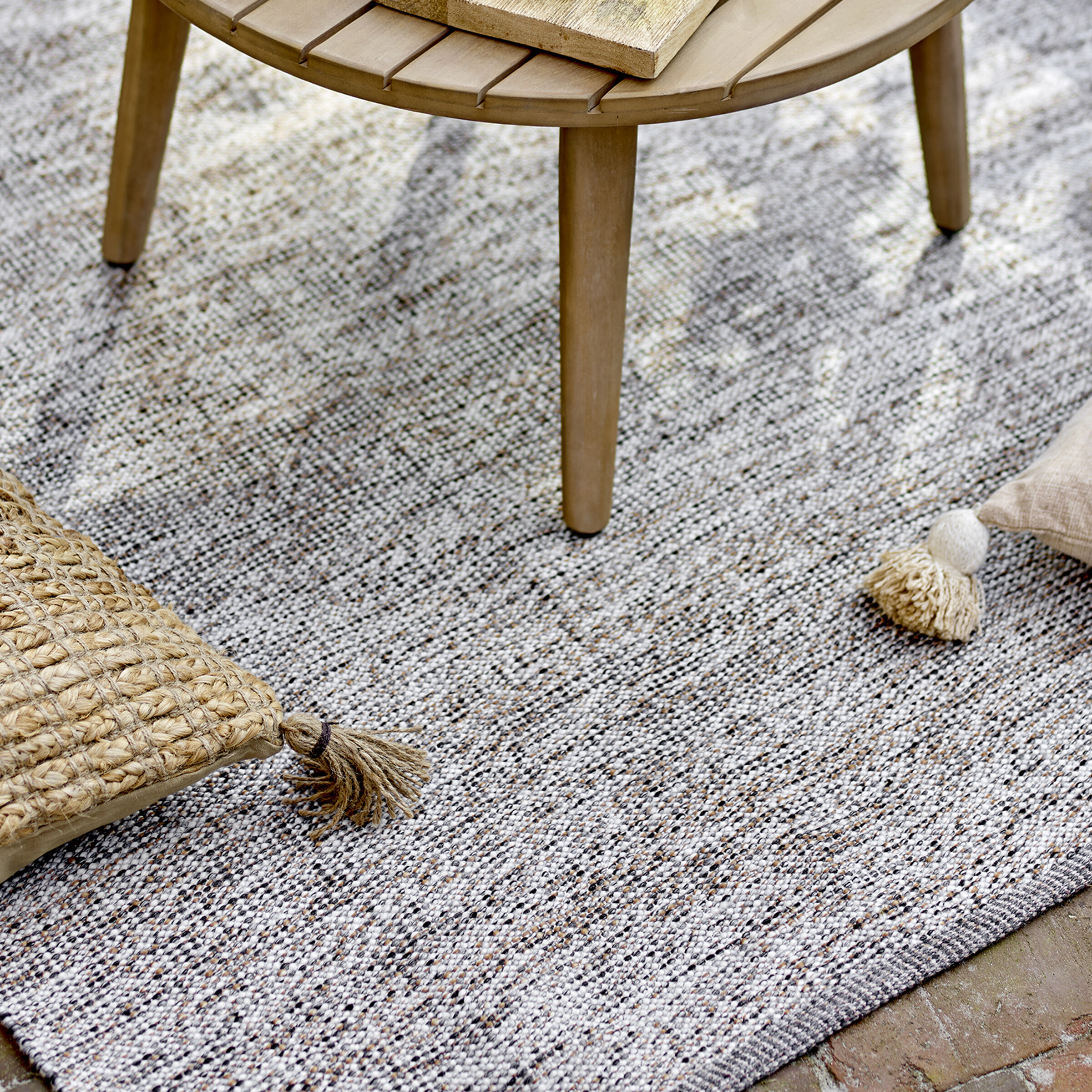 Bloomingville Outdoor Vloerkleed Peretti 200x140cm - Grijs | Bloomingville