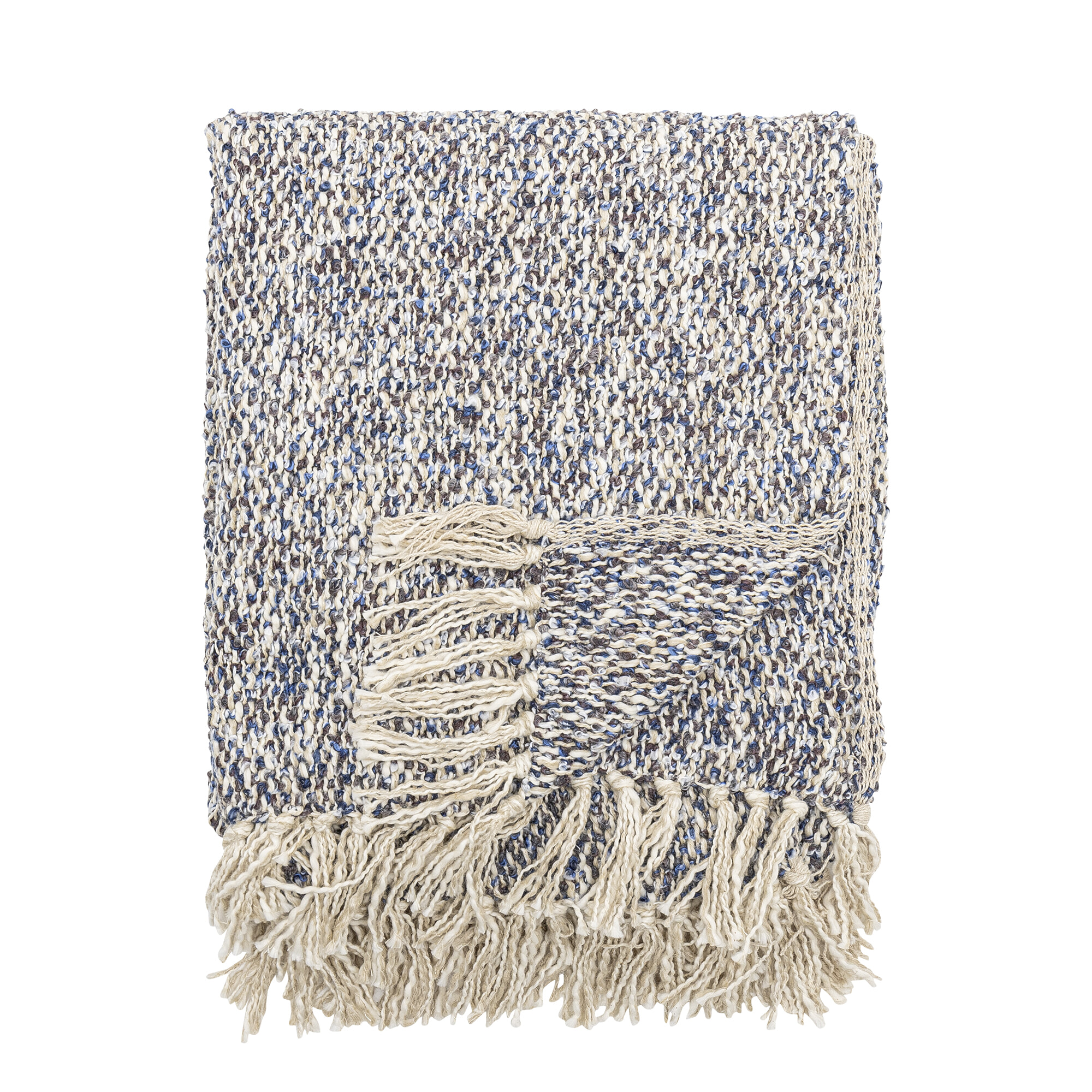 Bloomingville Plaid Ocean - Blauw/wit | Bloomingville