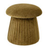 Bloomingville Poef Roberta - Mosterdgeel | Bloomingville