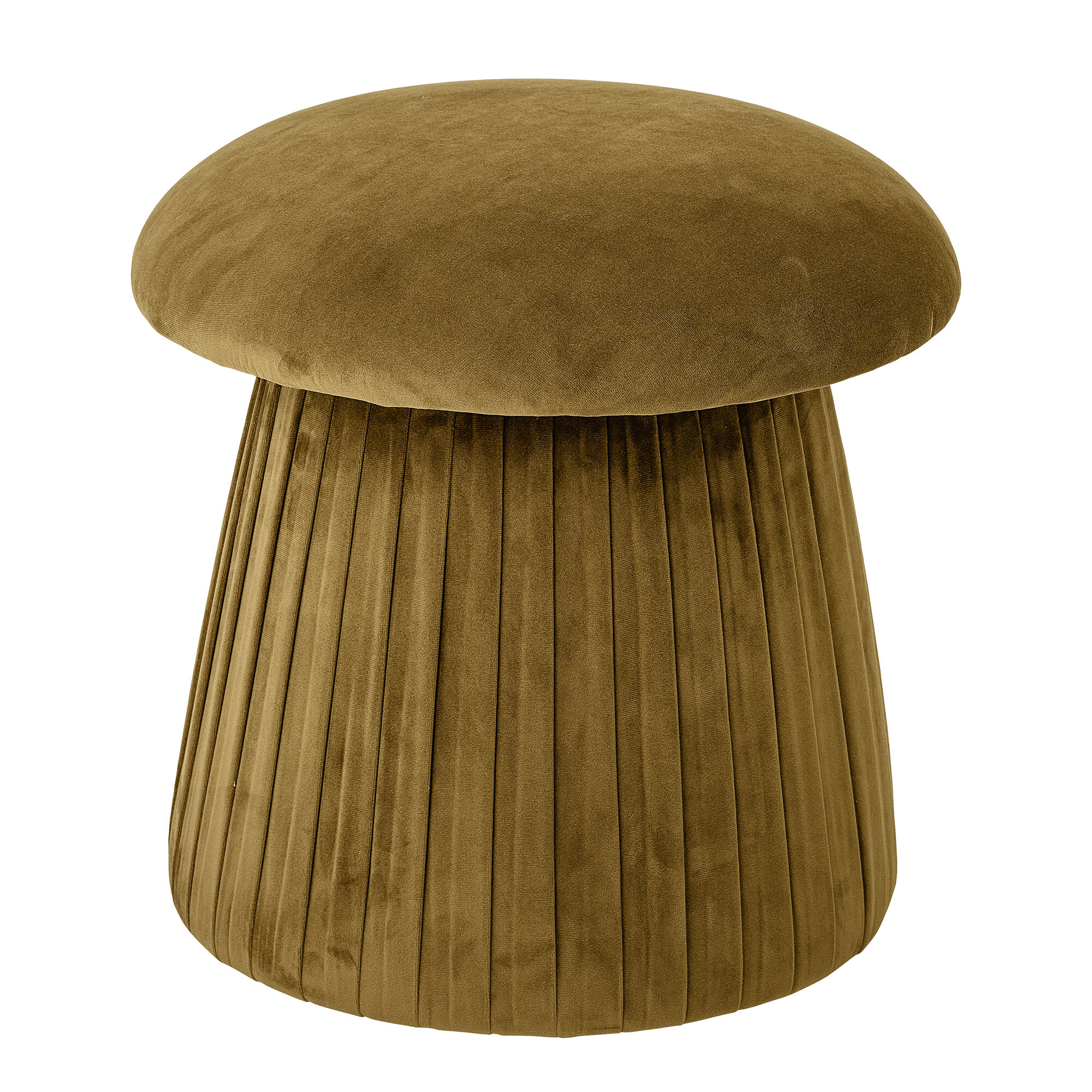 Bloomingville Poef Roberta - Mosterdgeel | Bloomingville