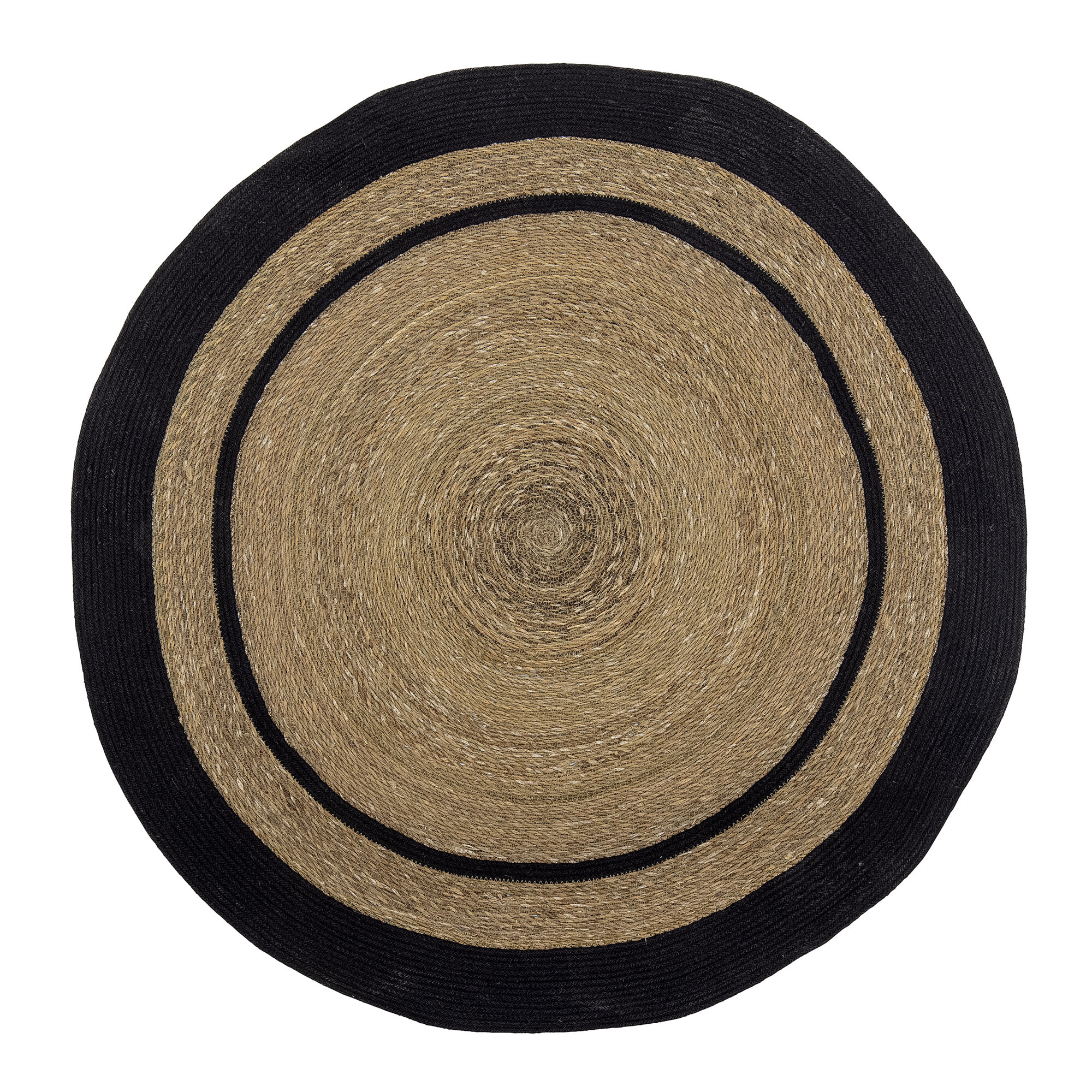 Bloomingville Rond Vloerkleed Lune Zeegras en jute