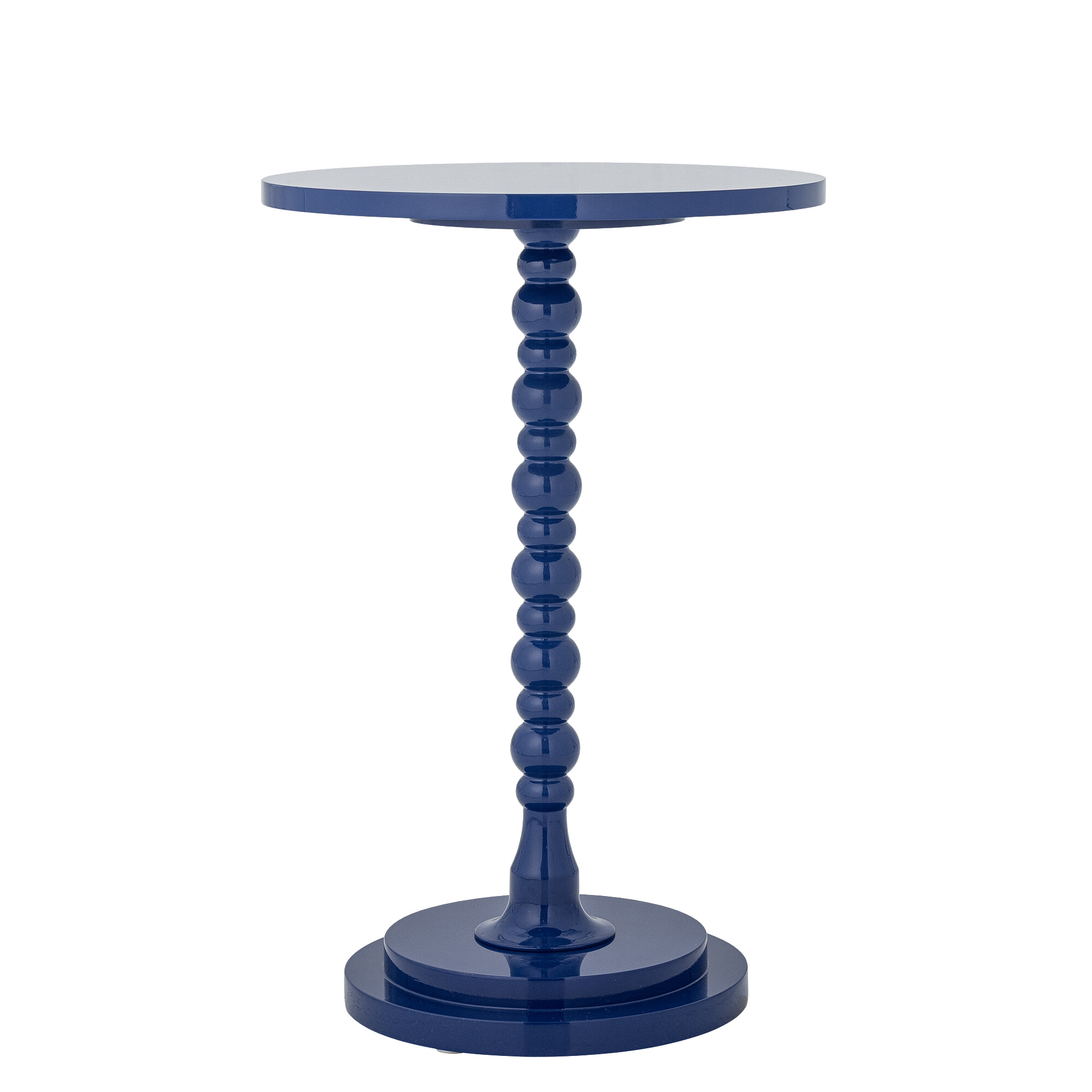 Bloomingville Ronde Bijzettafel Ellar 40cm - Blauw | Bloomingville