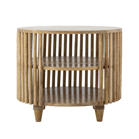 Bloomingville Ronde Salontafel Sali Mangohout 60cm - Naturel | Bloomingville