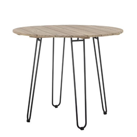 Bloomingville Ronde Tuintafel Molito Teakhout 90cm - Naturel | Bloomingville