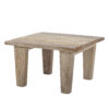 Bloomingville Salontafel Riber 60 x 60cm - Naturel - Vierkant | Bloomingville