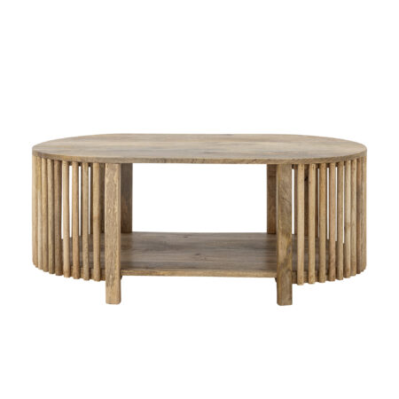 Bloomingville Salontafel Sali Mangohout 100 x 61cm - Naturel - Ovaal | Bloomingville